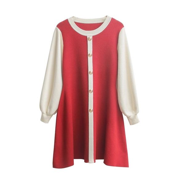 casual dresses 2021 the spring women knitting dress long sleeve o-neck vintage korean fashion elegant ladies party mini clothes, Black;gray
casual dresses 2021 the spring women knitting dress long sleeve o-neck vintage korean fashion elegant ladies party mini clothes, Black;gray