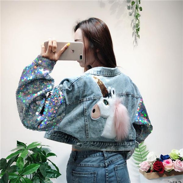 women's jackets 2021 autumn denim jacket for women short coat female back patchwork cartoon long sleeve slim coats clothes fashion casu, Black;brown
women's jackets 2021 autumn denim jacket for women short coat female back patchwork cartoon long sleeve slim coats clothes fashion casu, Black;brown
