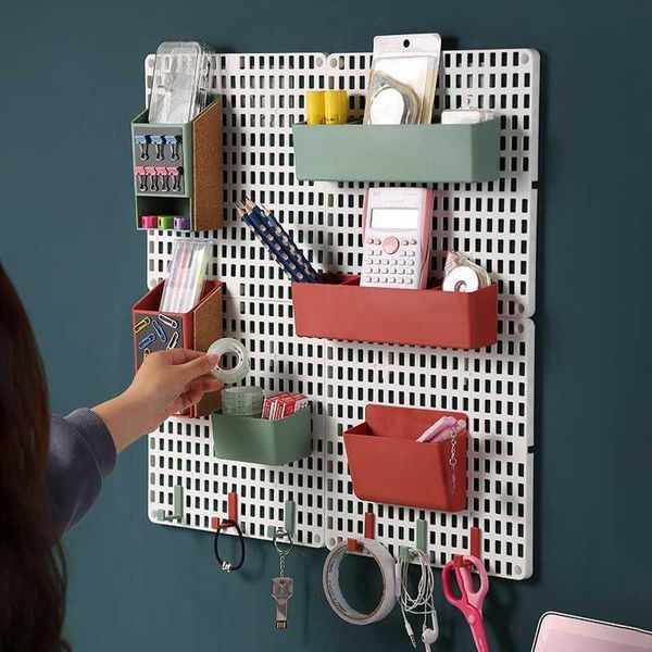 hooks & rails diy hole board storage shelf with boxes kitchen bathroom hanging rack tool stationery holder punch hook
hooks & rails diy hole board storage shelf with boxes kitchen bathroom hanging rack tool stationery holder punch hook