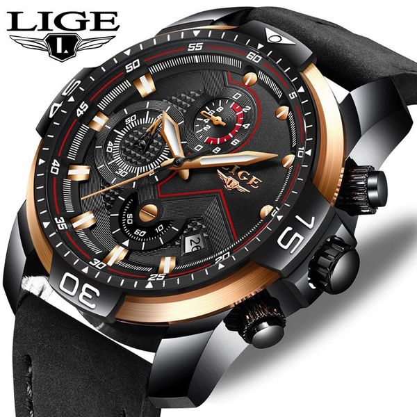 wristwatches 2021 lige design fashion brand watches mens leather sport date chronograph quartz watch male gifts clock relogio masculino, Slivery;brown
wristwatches 2021 lige design fashion brand watches mens leather sport date chronograph quartz watch male gifts clock relogio masculino, Slivery;brown