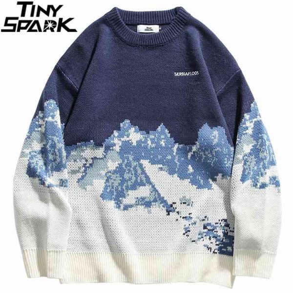 men hip hop streetwear knitted sweater embroidery retro vintage snow sweater cotton harajuku casual pullover sweater black 210820, White;black
men hip hop streetwear knitted sweater embroidery retro vintage snow sweater cotton harajuku casual pullover sweater black 210820, White;black