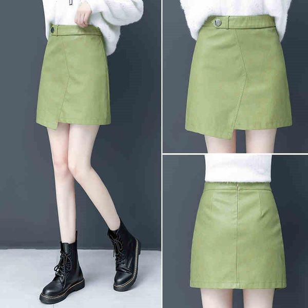 skirts 2021 fashion elegant women pu leather skirt casual high waist mini fall winter ladies a-line short w1498, Black
skirts 2021 fashion elegant women pu leather skirt casual high waist mini fall winter ladies a-line short w1498, Black