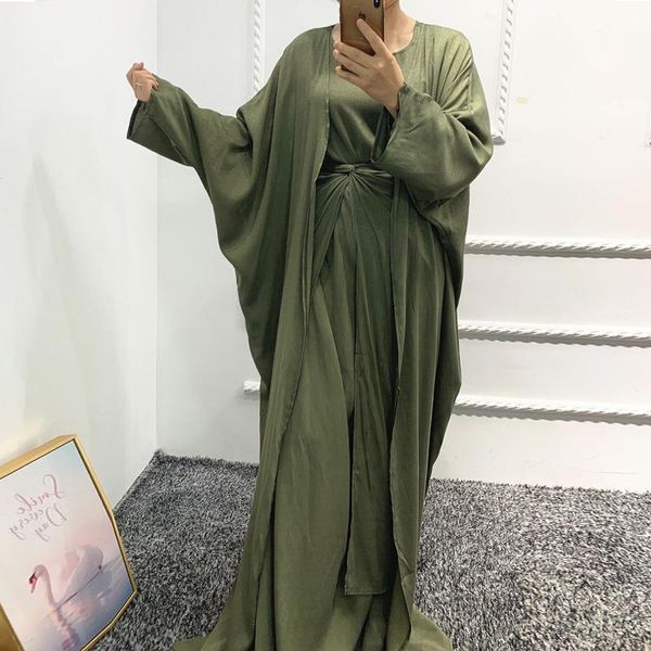ethnic clothing 3pcs muslim abaya sets dress kimono for women fashion long inner with open kaftan wrap skirt dubai islam clothes, Red
ethnic clothing 3pcs muslim abaya sets dress kimono for women fashion long inner with open kaftan wrap skirt dubai islam clothes, Red
