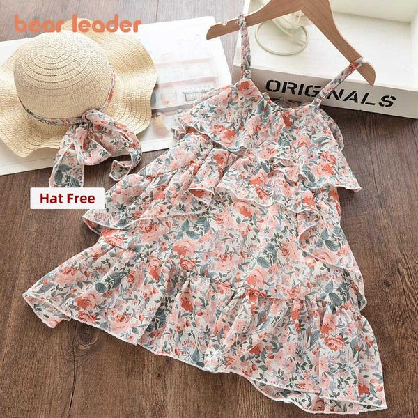 bear leader casual girls dresses summer with hat 2 piece suit children's clothes kids girls party princess print dress vestidos 210708, Red;yellow
bear leader casual girls dresses summer with hat 2 piece suit children's clothes kids girls party princess print dress vestidos 210708, Red;yellow