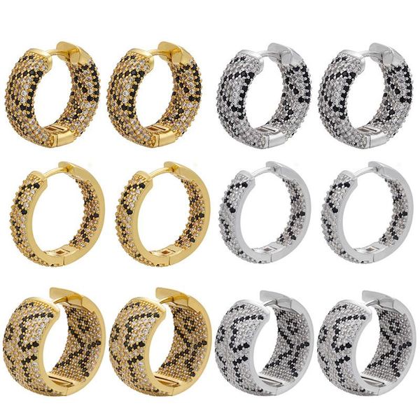 hoop & huggie qmhje 1 pair snake skin pattern earrings for women cubic zirconia geometric gold silver color chunky jewelry aretes, Golden;silver
hoop & huggie qmhje 1 pair snake skin pattern earrings for women cubic zirconia geometric gold silver color chunky jewelry aretes, Golden;silver