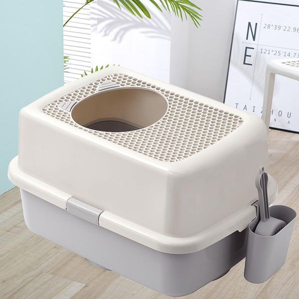 plastic large cat litter box fully enclosed cats toilet entry pet products areneros para gatos bn50lb other supplies
plastic large cat litter box fully enclosed cats toilet entry pet products areneros para gatos bn50lb other supplies