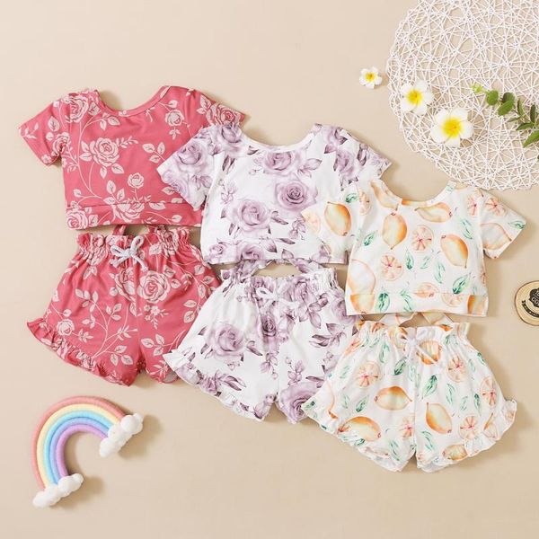 summer baby girls set princess floral print suit turn-down collar short sleeve bow t-shirt +shorts kid clothing sets, White
summer baby girls set princess floral print suit turn-down collar short sleeve bow t-shirt +shorts kid clothing sets, White