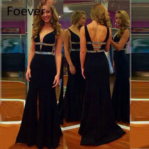 party dresses backless black prom floor-length deep v-neck beading long gowns, White;black
party dresses backless black prom floor-length deep v-neck beading long gowns, White;black