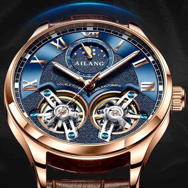 wristwatches 2021 men's watch automatic tourbillon luminous wristwatch 30m waterproof business casual reloj, Slivery;brown
wristwatches 2021 men's watch automatic tourbillon luminous wristwatch 30m waterproof business casual reloj, Slivery;brown