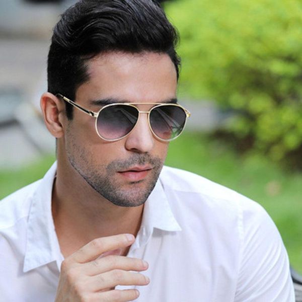 sunglasses for men fashion sunshade mirror metal european and american street shooting leisure 2021 style, White;black
sunglasses for men fashion sunshade mirror metal european and american street shooting leisure 2021 style, White;black