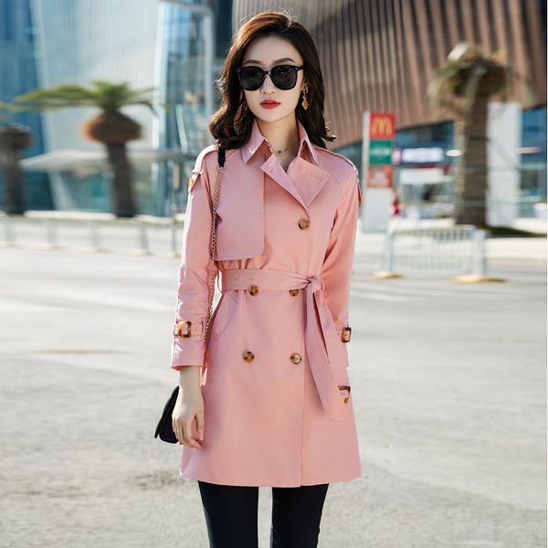 women's trench coats long classic windbreaker waterproof british high-end english style autumn winter gabadian solid color size coat g2, Tan;black
women's trench coats long classic windbreaker waterproof british high-end english style autumn winter gabadian solid color size coat g2, Tan;black