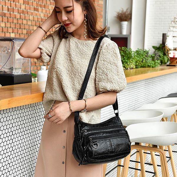 women small bag pu leather crossbody multipockets soft washed shoulder 2 colors messenger cross body
women small bag pu leather crossbody multipockets soft washed shoulder 2 colors messenger cross body