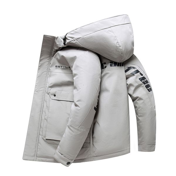 men winter down jacket hooded thicken warm fashion parkas coat mens long jackets white duck filling windproof trench, Black
men winter down jacket hooded thicken warm fashion parkas coat mens long jackets white duck filling windproof trench, Black