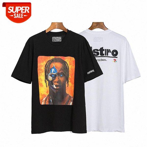travis scott character print oversized version of short-sleeved t-shirt hip-hop high street #sr2b, White;black
travis scott character print oversized version of short-sleeved t-shirt hip-hop high street #sr2b, White;black