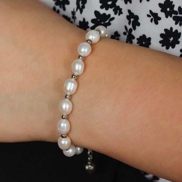 charm bracelets baroque natural pearl bracelet for woman fashion lady temperament chaoren jewelry, Golden;silver
charm bracelets baroque natural pearl bracelet for woman fashion lady temperament chaoren jewelry, Golden;silver