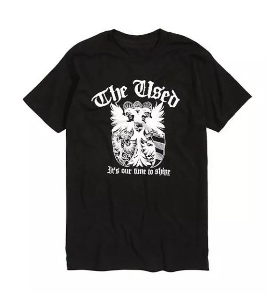 The Used A BOX FULL OF SHARP OBJECTS CREST LOGO T-Shirt NWT Licensed & Official, White;black
The Used A BOX FULL OF SHARP OBJECTS CREST LOGO T-Shirt NWT Licensed & Official, White;black