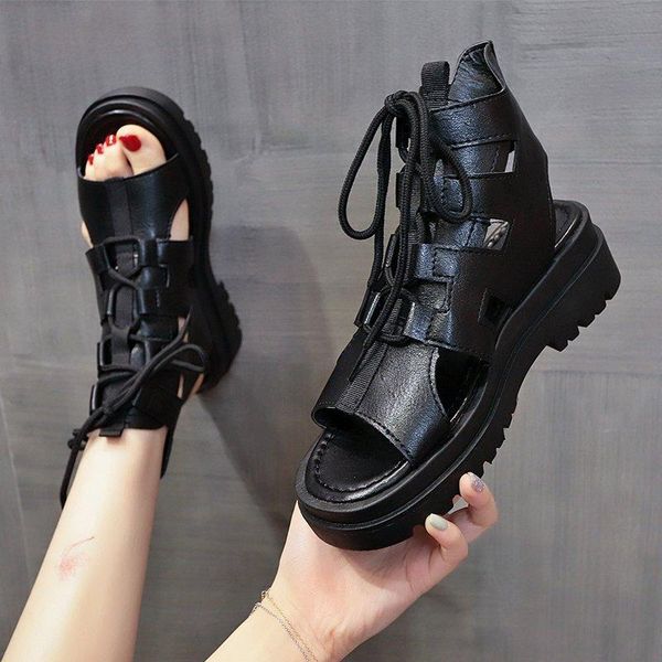 sandals 2021 women's rome elegant casual shoes for women soft water proof platform fashion gladiator, Black
sandals 2021 women's rome elegant casual shoes for women soft water proof platform fashion gladiator, Black