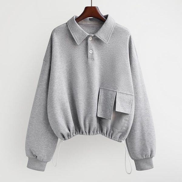 women's hoodies & sweatshirts fall -neck cropped streetwear women long sleeve pullovers with draw string kpop crop winter hoodie dro, Black
women's hoodies & sweatshirts fall -neck cropped streetwear women long sleeve pullovers with draw string kpop crop winter hoodie dro, Black
