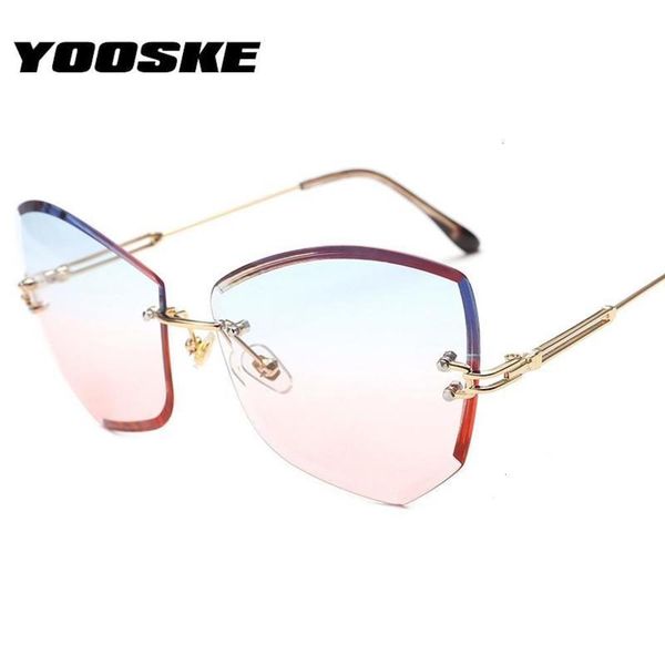 fashionable sun frames yooske rimless sunglasses 2021 women retro brand designer trendy gradient lens eyeglasses oversized sun glasses femal, Black
fashionable sun frames yooske rimless sunglasses 2021 women retro brand designer trendy gradient lens eyeglasses oversized sun glasses femal, Black