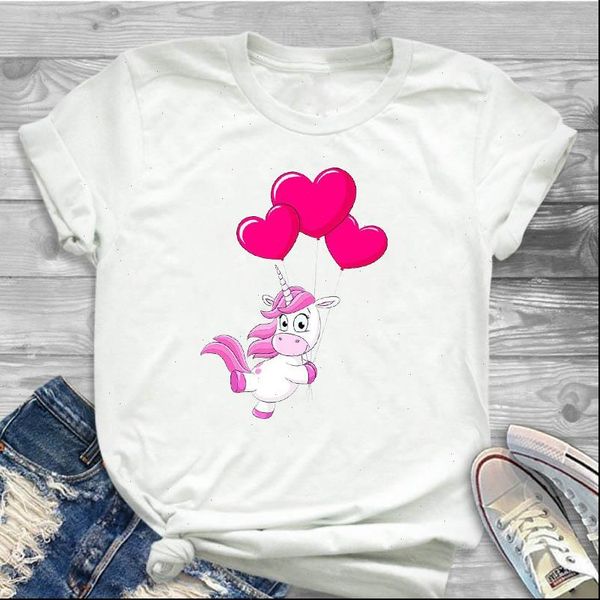 unicorn love balloon printed womens t shirts short sleeve tee clothes graphic, White
unicorn love balloon printed womens t shirts short sleeve tee clothes graphic, White