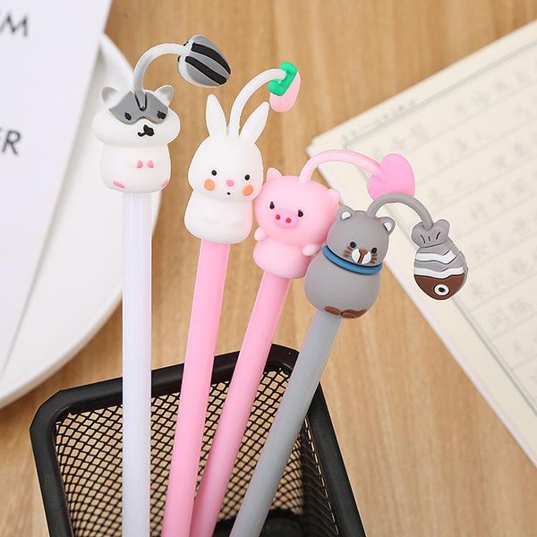 5pcs animal gel pen cute cartoon student writing exam school pens for stationery & office fountain
5pcs animal gel pen cute cartoon student writing exam school pens for stationery & office fountain