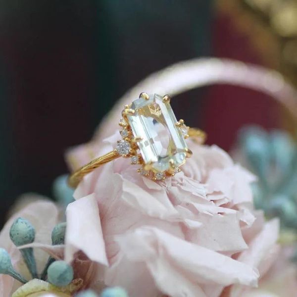 cluster rings sky mirror s925 sterling silver ring green amethyst retro antique style light luxury european and american fresh, Golden;silver
cluster rings sky mirror s925 sterling silver ring green amethyst retro antique style light luxury european and american fresh, Golden;silver