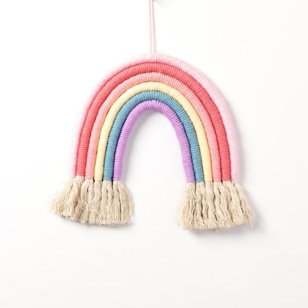 ins nordic tapestries rainbow wall hanging wind woven colorfulchildren's room decorations home decoration decorative objects & figurine
ins nordic tapestries rainbow wall hanging wind woven colorfulchildren's room decorations home decoration decorative objects & figurine