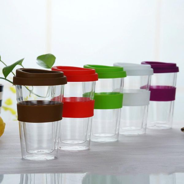 mugs 400ml transparent coffee cup with silicone cover thick double glass travel mug lid modern
mugs 400ml transparent coffee cup with silicone cover thick double glass travel mug lid modern