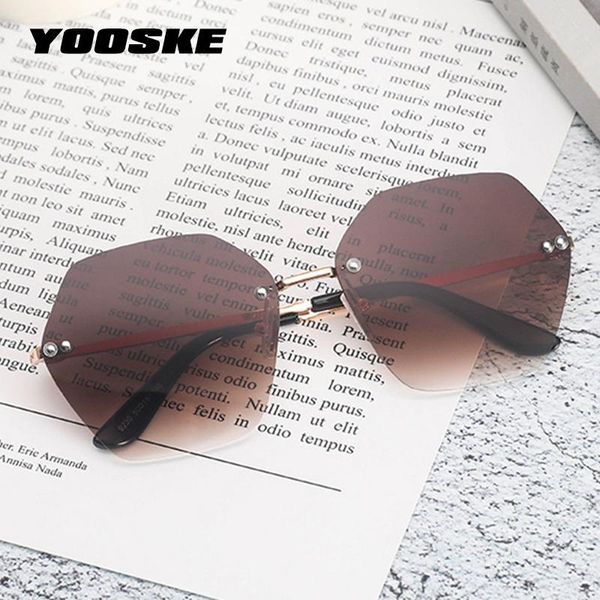 frameless oversized sunglasses women's cut edge gradient color fashion sun glasses for women big rimless sunglass, White;black
frameless oversized sunglasses women's cut edge gradient color fashion sun glasses for women big rimless sunglass, White;black