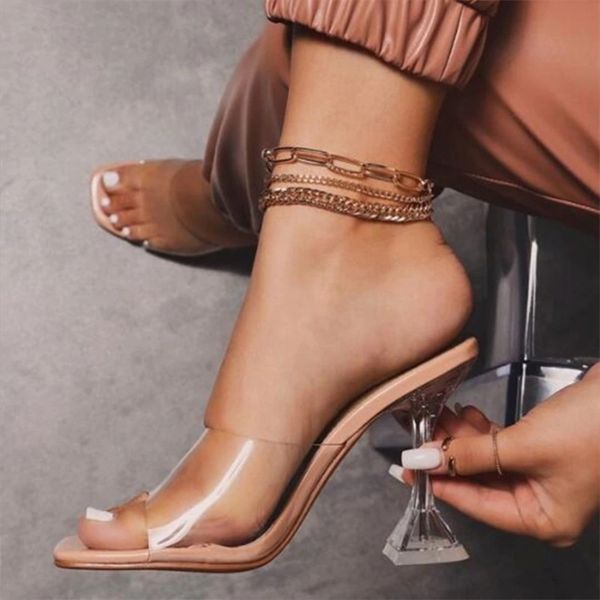 pvc jelly sandals open toed high heels women transparent heel slippers pumps lady shoes clear plus size 210901, Black
pvc jelly sandals open toed high heels women transparent heel slippers pumps lady shoes clear plus size 210901, Black