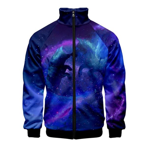 men's jackets 2021 galaxy wolf zipper casual 3d jacket fashion highstreet autumn and spring clothes mens for, Black;brown
men's jackets 2021 galaxy wolf zipper casual 3d jacket fashion highstreet autumn and spring clothes mens for, Black;brown