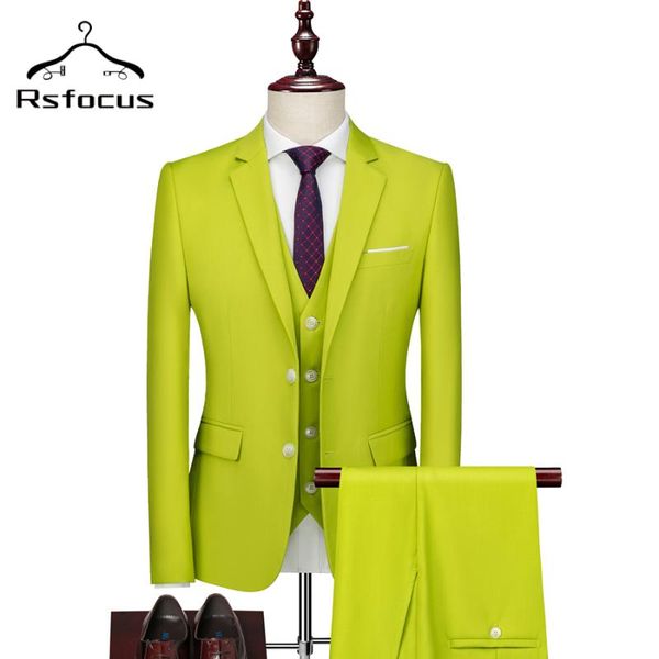 rsfocus 2021 fluorescent green mens wedding suits costume 3 pieces homme classic formal suit man business dress tuxedo 6xl tz085 men's, White;black
rsfocus 2021 fluorescent green mens wedding suits costume 3 pieces homme classic formal suit man business dress tuxedo 6xl tz085 men's, White;black