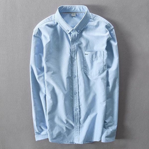 men's casual shirts turn down collar long sleeve high grade shirt with pocket white blue gray spring men full sleeves, White;black
men's casual shirts turn down collar long sleeve high grade shirt with pocket white blue gray spring men full sleeves, White;black