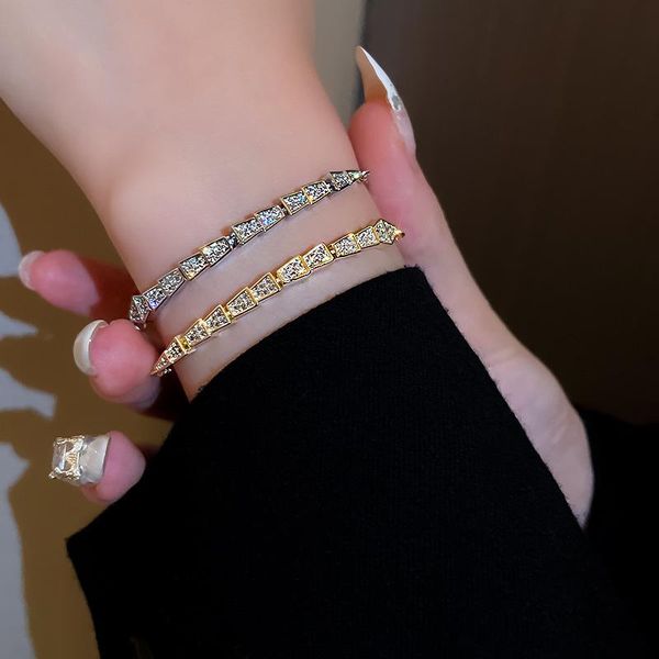 bangle snake chain gold color bracelets for women girl ins cold wind noble temperament bracelet shiny metal texture trendy, Black
bangle snake chain gold color bracelets for women girl ins cold wind noble temperament bracelet shiny metal texture trendy, Black