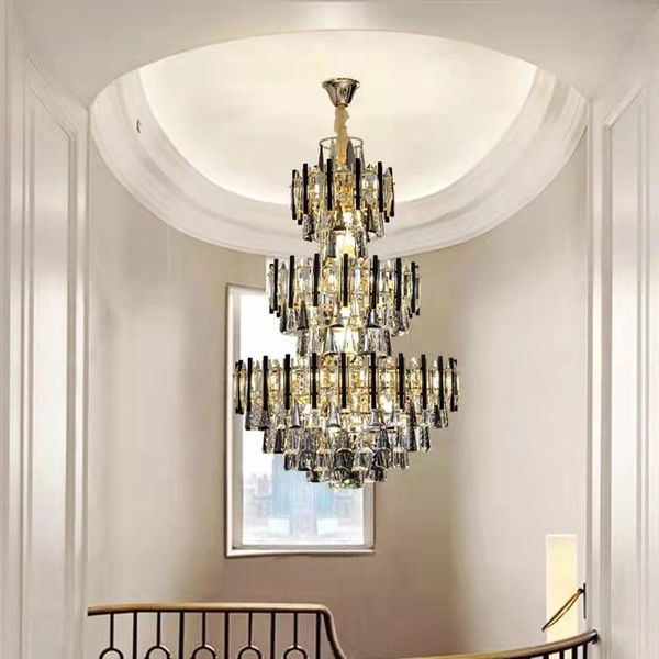 chandeliers duplex building large el lobby simple postmodern light luxury staircase crystal chandelier villa living room lamp
chandeliers duplex building large el lobby simple postmodern light luxury staircase crystal chandelier villa living room lamp