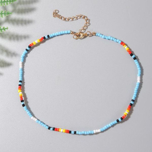 chokers korean style fashion ladies handmade beaded partition multicolor glass beads necklaces for women girls jewelry gifts, Golden;silver
chokers korean style fashion ladies handmade beaded partition multicolor glass beads necklaces for women girls jewelry gifts, Golden;silver