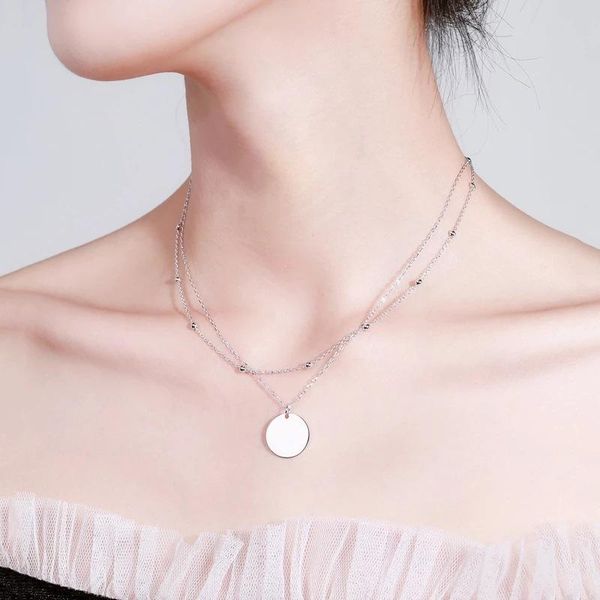 chokers fine fashion round bead double layer piece necklace women's design temperament clavicle, Golden;silver
chokers fine fashion round bead double layer piece necklace women's design temperament clavicle, Golden;silver