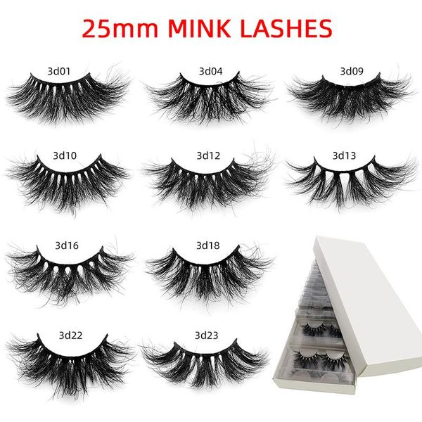 false eyelashes 25mm 3d mink lashes natural dramatic volume fake makeup eyelash extension silk wholesale
false eyelashes 25mm 3d mink lashes natural dramatic volume fake makeup eyelash extension silk wholesale