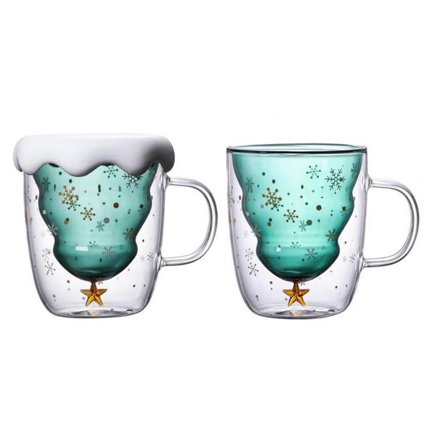 wine glasses 300ml double layer glass cup xmas tree shape high borosilicate heat-resistant coffee mug kitchen tools
wine glasses 300ml double layer glass cup xmas tree shape high borosilicate heat-resistant coffee mug kitchen tools