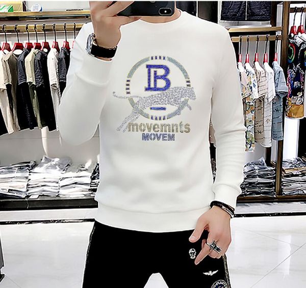 men's hoodies & sweatshirts autumn and winter new sweater plus velvet drill leopard tide brand warm clothes comfortable fashion round n, Black
men's hoodies & sweatshirts autumn and winter new sweater plus velvet drill leopard tide brand warm clothes comfortable fashion round n, Black