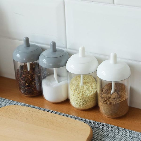 storage bottles & jars salt container seal bottle pepper seasoning spice jar with lid spoon set plastic condiment tins kitchen organize
storage bottles & jars salt container seal bottle pepper seasoning spice jar with lid spoon set plastic condiment tins kitchen organize