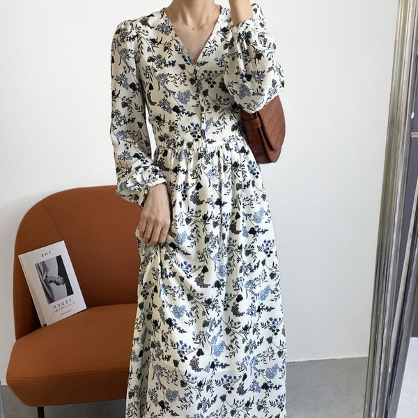 casual dresses vintage folral print spring v neck long puffed sleeves chiffon women elegant high waist 2021 vestido b8ji, Black;gray
casual dresses vintage folral print spring v neck long puffed sleeves chiffon women elegant high waist 2021 vestido b8ji, Black;gray