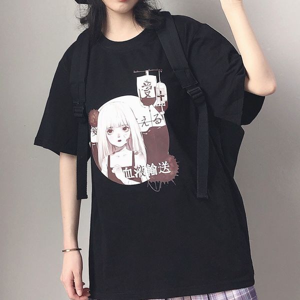 harajuku streetwear women shirts soft girl black comic summer kawaii clothes femme korean goth casual white shirt
harajuku streetwear women shirts soft girl black comic summer kawaii clothes femme korean goth casual white shirt