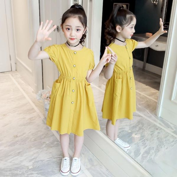 girl's dresses 3-12 years girls dress 2021 summer sleeveless bow ball gown clothing kids baby princess children clothes, Red;yellow
girl's dresses 3-12 years girls dress 2021 summer sleeveless bow ball gown clothing kids baby princess children clothes, Red;yellow
