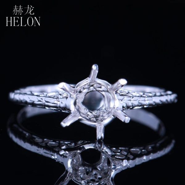 cluster rings helon 925 sterling silver vintage engagement wedding ring 5.25-6.25mm round cut semi mount setting, Golden;silver
cluster rings helon 925 sterling silver vintage engagement wedding ring 5.25-6.25mm round cut semi mount setting, Golden;silver