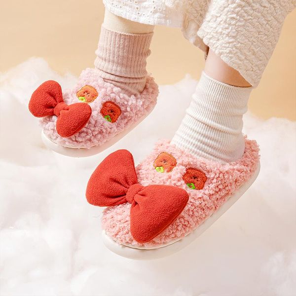 slipper cheerfulmario children' bow cotton slippers girls fall and winter princess indoor plush baby shoes, Black;grey
slipper cheerfulmario children' bow cotton slippers girls fall and winter princess indoor plush baby shoes, Black;grey