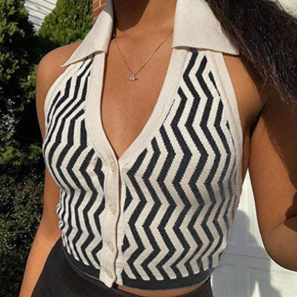 women's tanks & camis summer backless knitting tank women sleeveless button up y2k cropped club party streetwear vest fashion, White
women's tanks & camis summer backless knitting tank women sleeveless button up y2k cropped club party streetwear vest fashion, White