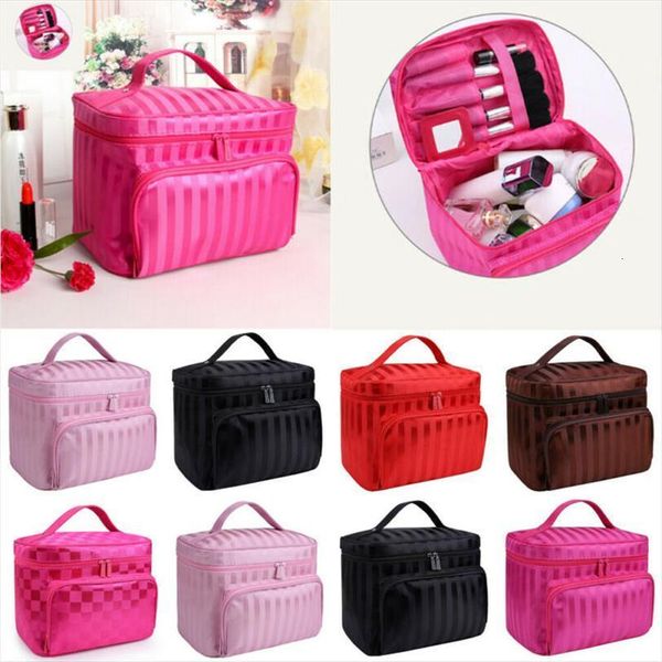 fashion lady large make up cosmetic bags travel case nail tech storage beauty box zipper stripe print tote pockets
fashion lady large make up cosmetic bags travel case nail tech storage beauty box zipper stripe print tote pockets
