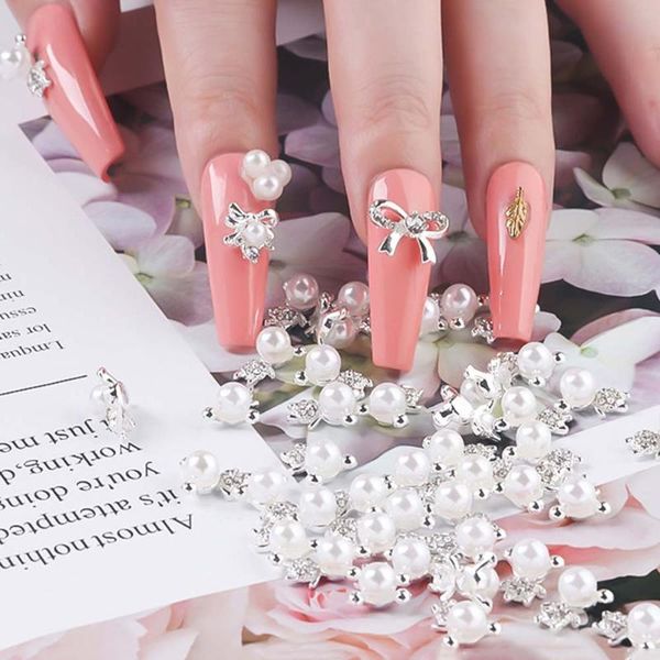 nail art decorations 3d pearl bows alloy beautiful water diamond fashion diy charm decoration manicure accessories, Silver;gold
nail art decorations 3d pearl bows alloy beautiful water diamond fashion diy charm decoration manicure accessories, Silver;gold