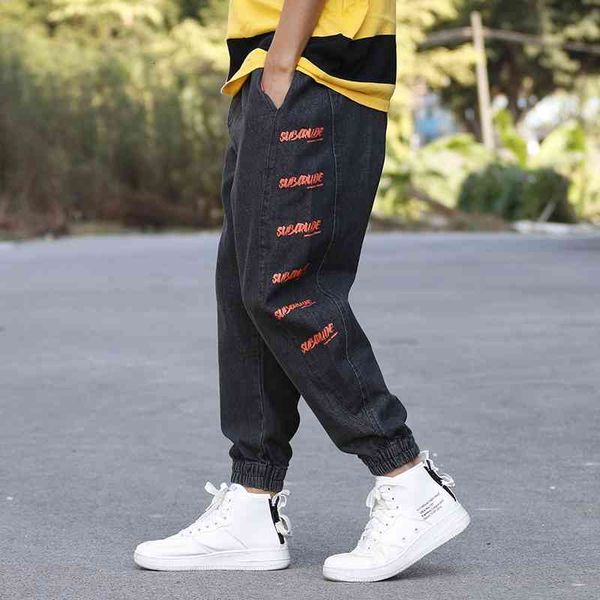 men's jeans fashion streetwear loose fit casual denim cargo pants printed designer hip hop joggers wide leg trousers kisf, Blue
men's jeans fashion streetwear loose fit casual denim cargo pants printed designer hip hop joggers wide leg trousers kisf, Blue